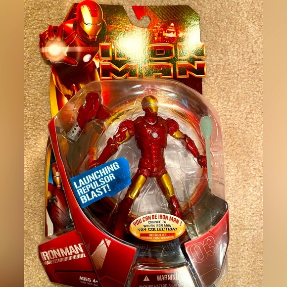 NEW Marvel Iron Man Hasbro Toy Action Figures - Collection Set Of 5 - Picture 6 of 12
